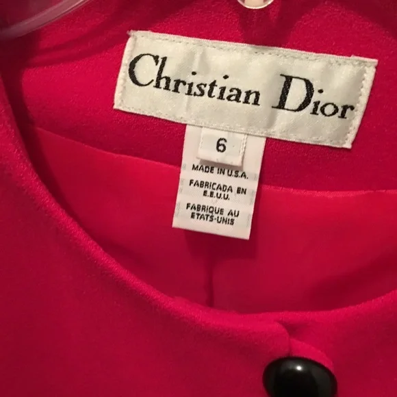 COPY - Christian Dior vintage wool skirt suit - Picture 4 of 8